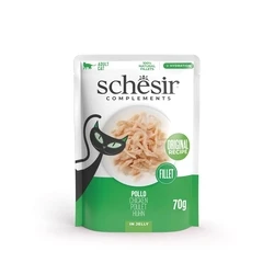Υγρή Τροφή Γάτας Schesir Chicken fillet in jelly 70g