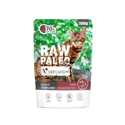 Υγρή Τροφή Γάτας Vetexpert Raw Paleo Adult Sterilised Tuna 100g