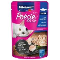 Υγρή Τροφή Γάτας Vitakraft Poesie Delice Blackfish 85 g