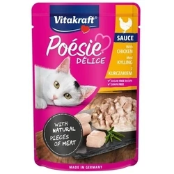 Υγρή Τροφή Γάτας Vitakraft POESIE DELICE chicken 85 g