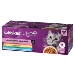 Υγρή Τροφή Γάτας Whiskas Aromatic selection Mix 40x85g