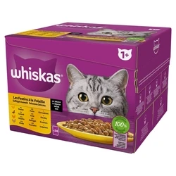 Υγρή Τροφή Γάτας Whiskas Poultry Feast 24x85 g