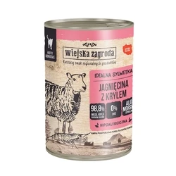 Υγρή Τροφή Γάτας Wiejska Zagroda Lamb with krill 400g