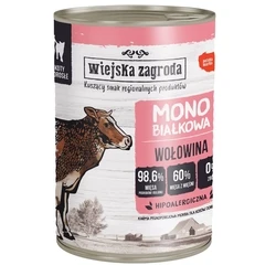 Υγρή Τροφή Γάτας Wiejska Zagroda Monoprotein beef 400g