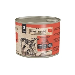 Υγρή Τροφή Γάτας Wiejska Zagroda Rabbit with veal for kittens 200g