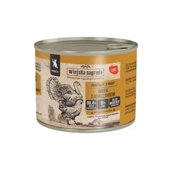 Υγρή Τροφή Γάτας Wiejska Zagroda Turkey and chicken for kittens 200g