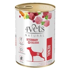 Υγρή Τροφή Σκύλων 4VETS Natural Renal 400g