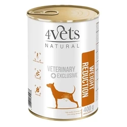 Υγρή Τροφή Σκύλων 4VETS Natural Weight Reduction Dog 400 g