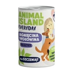 Υγρή Τροφή Σκύλων Animal Island Everyday Beef and lamb for puppies 400g