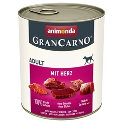 Υγρή Τροφή Σκύλων Animonda GranCarno Adult with hearts 800g