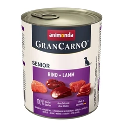 Υγρή Τροφή Σκύλων Animonda GranCarno Senior Beef and lamb 800g