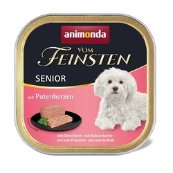 Υγρή Τροφή Σκύλων Animonda vom Feinsten Senior Turkey hearts 150 g