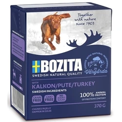Υγρή Τροφή Σκύλων Bozita Wet dog food Chunks in jelly Turkey 370 g