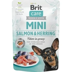 Υγρή Τροφή Σκύλων Brit Care Mini Salmon&Herring Sterilised 85 g