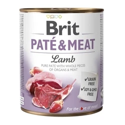 Υγρή Τροφή Σκύλων Brit Paté & Meat with lamb 800g