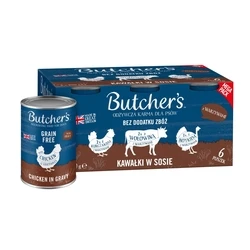 Υγρή Τροφή Σκύλων Butcher's Original Mega pack mix with vegetables in gravy - 6 x 400g