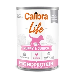 Υγρή Τροφή Σκύλων Calibra Dog Life Puppy&Junior Chicken & rice 400g