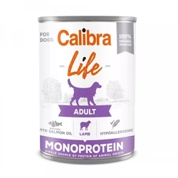 Υγρή Τροφή Σκύλων Calibra Life Adult Monoprotein Lamb 400g