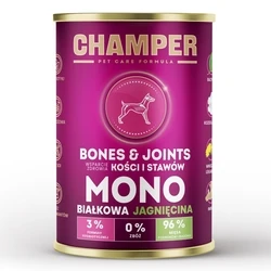 Υγρή Τροφή Σκύλων Champer Bones & Joints Monoprotein Lamb 400g