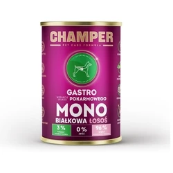 Υγρή Τροφή Σκύλων Champer Gastro Monoprotein Salmon 400g