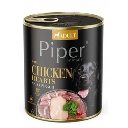 Υγρή Τροφή Σκύλων Dolina Noteci Piper Chicken hearts with spinach 800 g