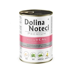 Υγρή Τροφή Σκύλων Dolina Noteci Premium Rich in veal with green peas 400g