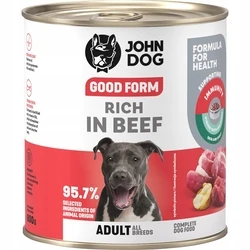 Υγρή Τροφή Σκύλων John Dog Good Form Rich in beef 800g