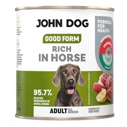 Υγρή Τροφή Σκύλων John Dog Good Form Rich in horse 800g