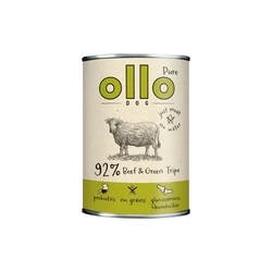 Υγρή Τροφή Σκύλων Ollo Pure Beef and Green tripe 400g