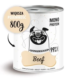 Υγρή Τροφή Σκύλων Paka Zwierzaka Pepe Beef 800g