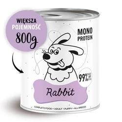 Υγρή Τροφή Σκύλων Paka Zwierzaka Pepe Rabbit 800g