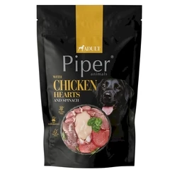 Υγρή Τροφή Σκύλων Piper ANIMALS with chicken hearts and spinach 500g