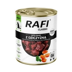 Υγρή Τροφή Σκύλων RAFI Classic with game 800g