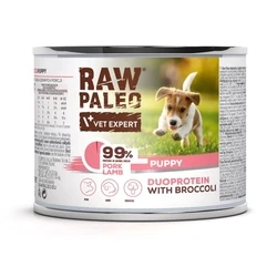 Υγρή Τροφή Σκύλων Raw Paleo Duoprotein Pork & Lamb Puppy 200g