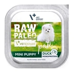 Υγρή Τροφή Σκύλων Raw Paleo Pâte Mini Puppy Duck 150g