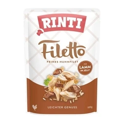 Υγρή Τροφή Σκύλων Rinti Filetto Chicken fillet with lamb 100g