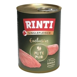 Υγρή Τροφή Σκύλων Rinti Singlefleisch Exclusive Turkey 400g