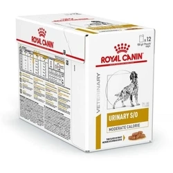 Υγρή Τροφή Σκύλων Royal Canin Dog Urinary S/O Moderate Calorie 12 x 100g