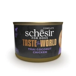 Υγρή Τροφή Σκύλων Schesir Taste the world Chicken thai coconut 150g