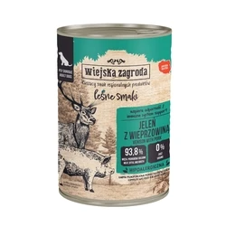 Υγρή Τροφή Σκύλων Wiejska Zagroda Forest Flavours Venison with pork 400g