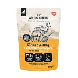 Υγρή Τροφή Σκύλων Wiejska Zagroda Goat and venison 500g