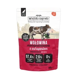 Υγρή Τροφή Σκύλων Wiejska Zagroda Monoprotein Beef 500g
