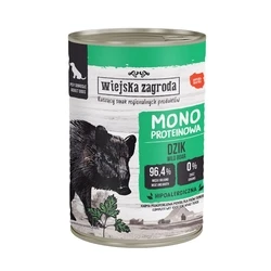Υγρή Τροφή Σκύλων Wiejska Zagroda Monoprotein Wild boar 400g