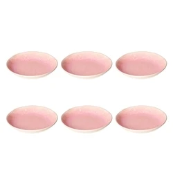 ROSE&TULIPANI CONCERTO FUSE ROSA Σετ 6 βαθιά πιάτα 21 εκ.