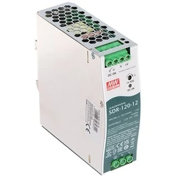 Τροφοδοτικό DIN-rail MEAN WELL SDR-120-12, 12V 10A, 120W
