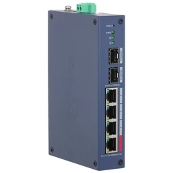 Dahua Industrial POE Switch CHS4206-4ET-90 (4-port PoE, 2 SFP)