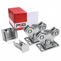 Σετ τροχών PSG 60.00P.80 για συρόμενες πύλες (ράγα 80x80x5 mm)