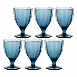 Σετ 6 ποτήρια Amami - Μπλε, 300 ml - Rose Tulipani