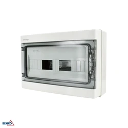 Επιτοίχια στεγανή (hermetyczna) διανομή IP65 24 θέσεων (2x12) με ακροδέκτες 24N+24PE