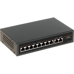 APTI 8-θύρων PoE Switch APTI-POE0802G (APTI-POE0802G-120W-ECO) - 8 θυρών PoE διακόπτης, 120W, 2 x Gigabit uplink